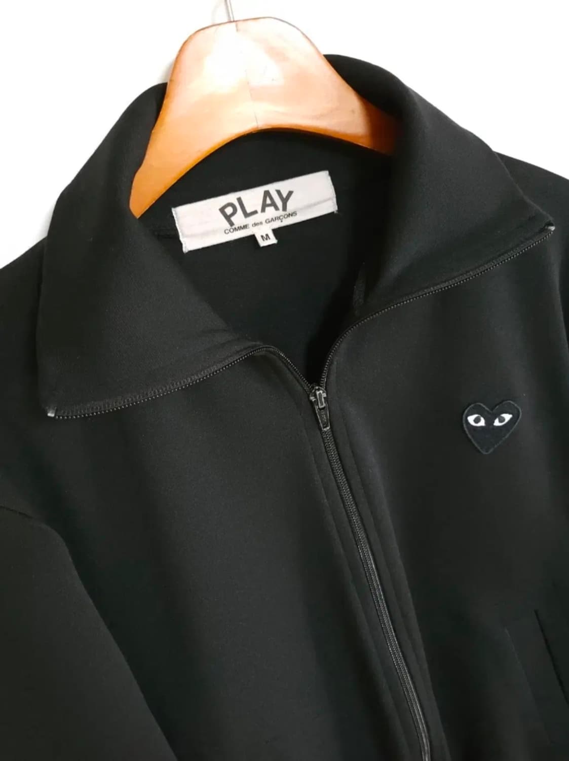 꼼데가르송 블랙와펜 백로고 남성 집업(정품) 상품이미지2