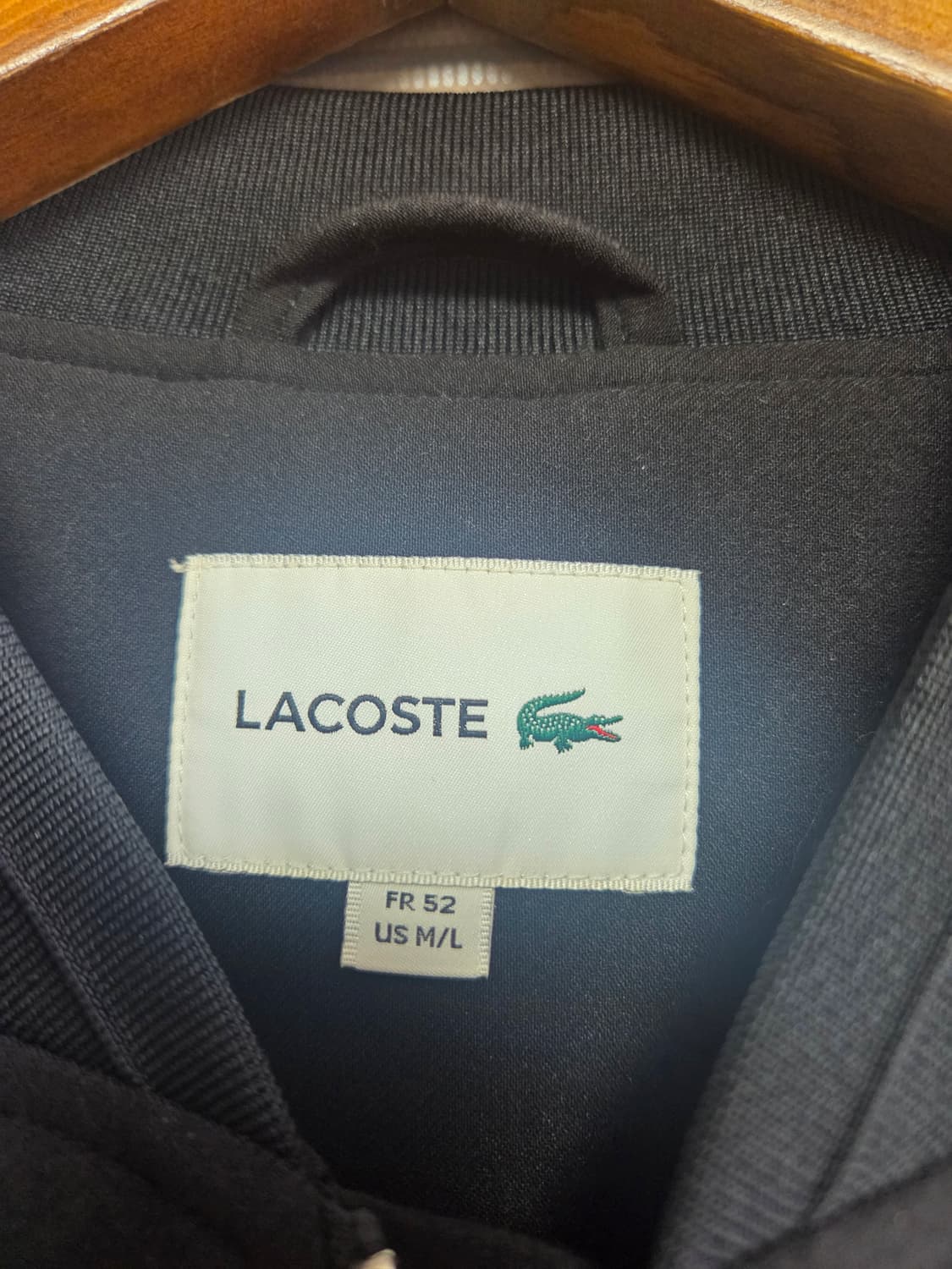 라코스테 MA-1 싱글레이어 블루종 점퍼 상품이미지3