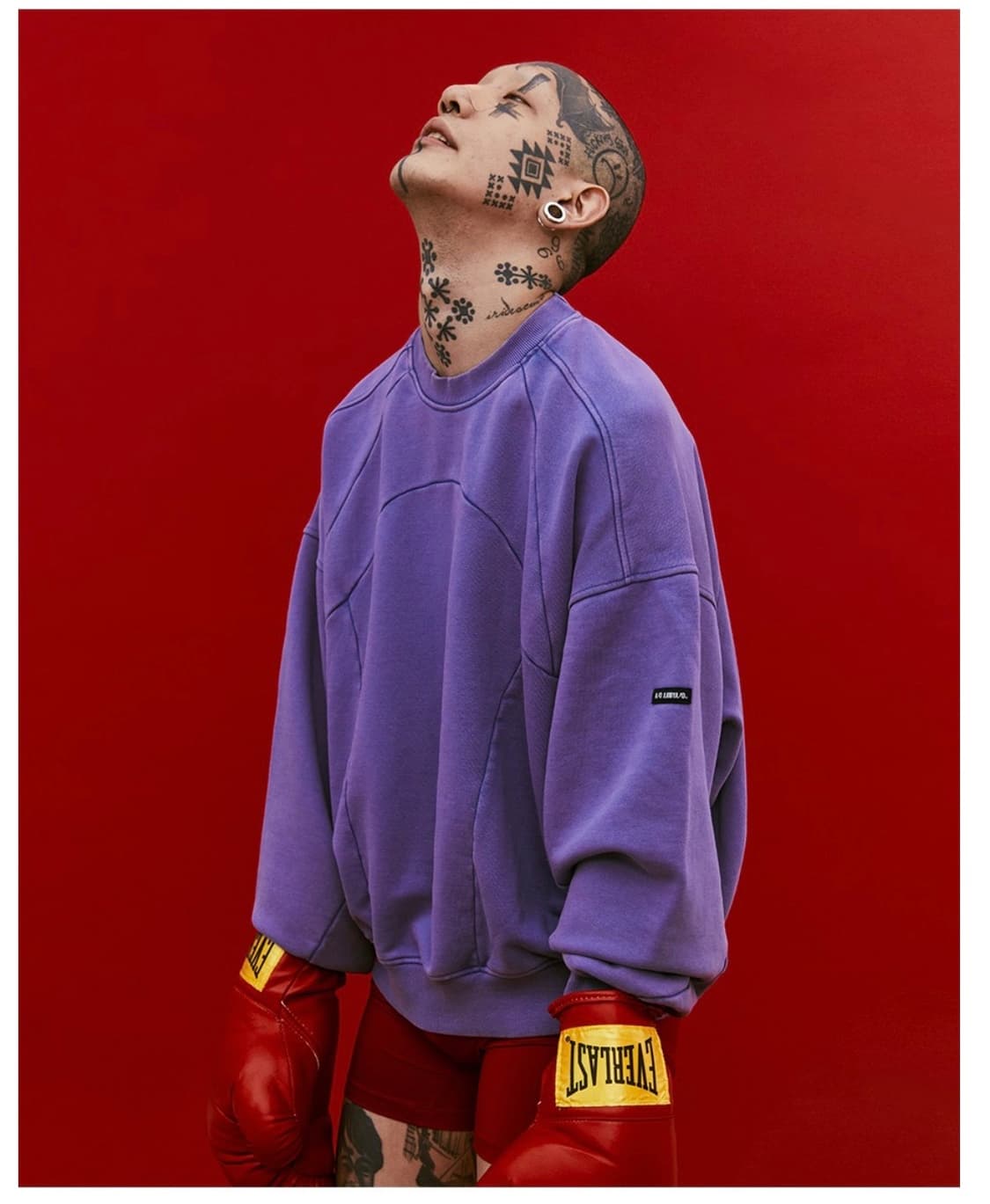 아조바이아조 로봇 워시드 스웻 맨투맨 XL(시그니처) 상품이미지6