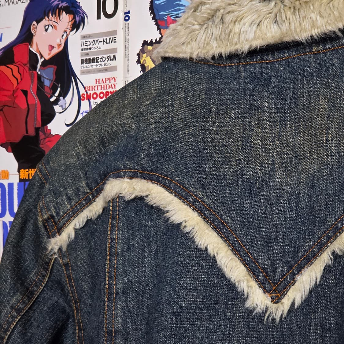 리바이스 빈티지 워싱 쉐르파 데님 자켓 상품이미지7