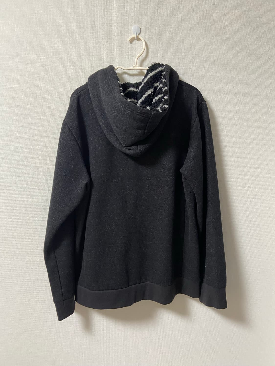 빈티지 모리걸 사와코 숏떡볶이 털 후드집업 상품이미지5