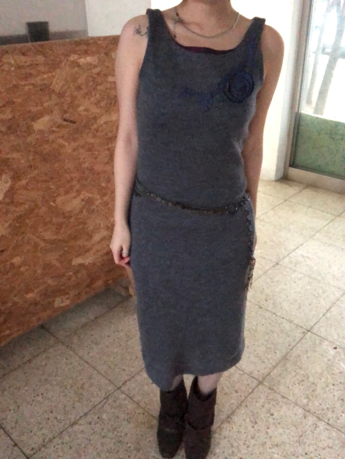 vtg dress (wool100) 상품이미지4