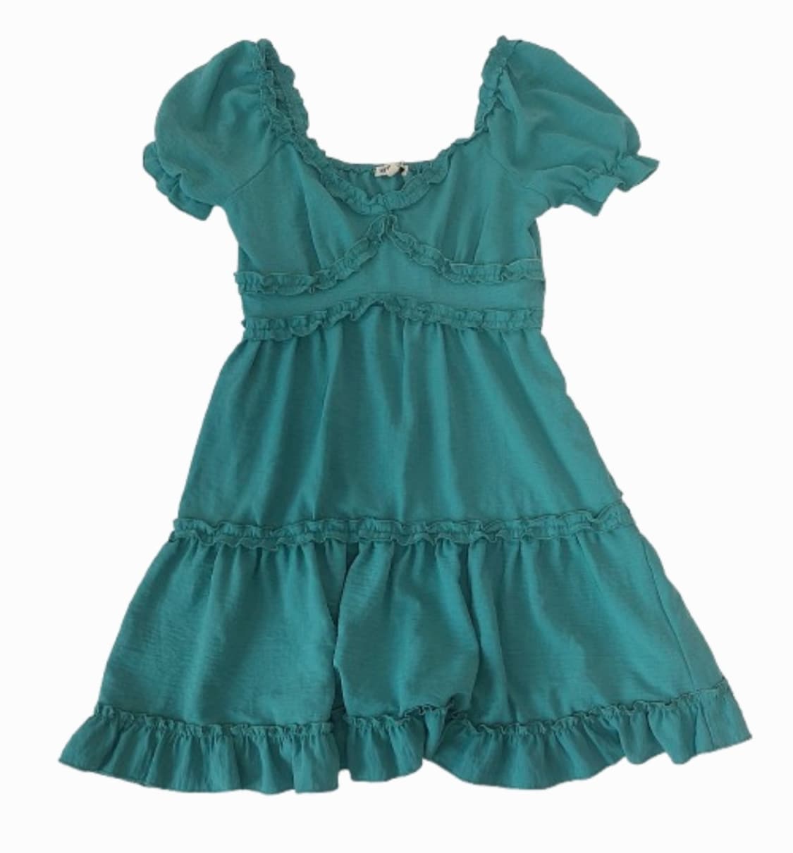 모리걸 페어리 아오이유우 y2k 청록 민트 레이스 원피스 상품이미지1