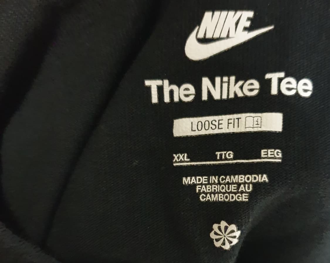 나이키 24FW 루즈핏 프리미엄 에센셜 반팔티 블랙 (XXL) 상품이미지3