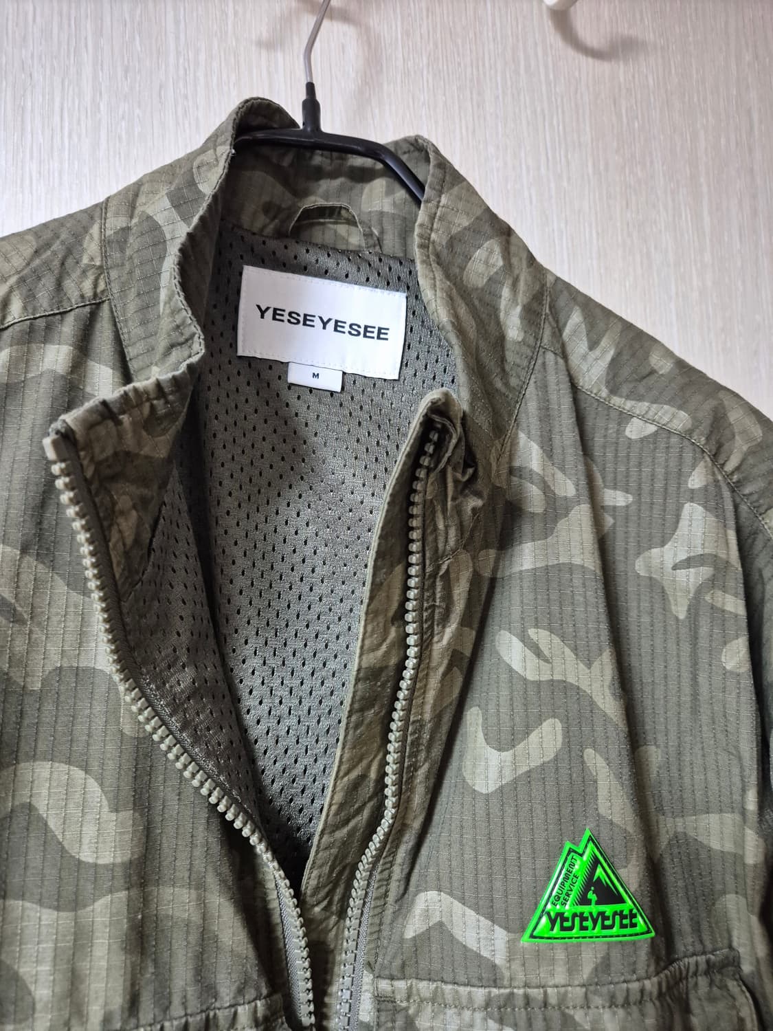 예스아이씨 올리브 카모 투웨이 피싱  카모플라쥬 자켓 상품이미지7