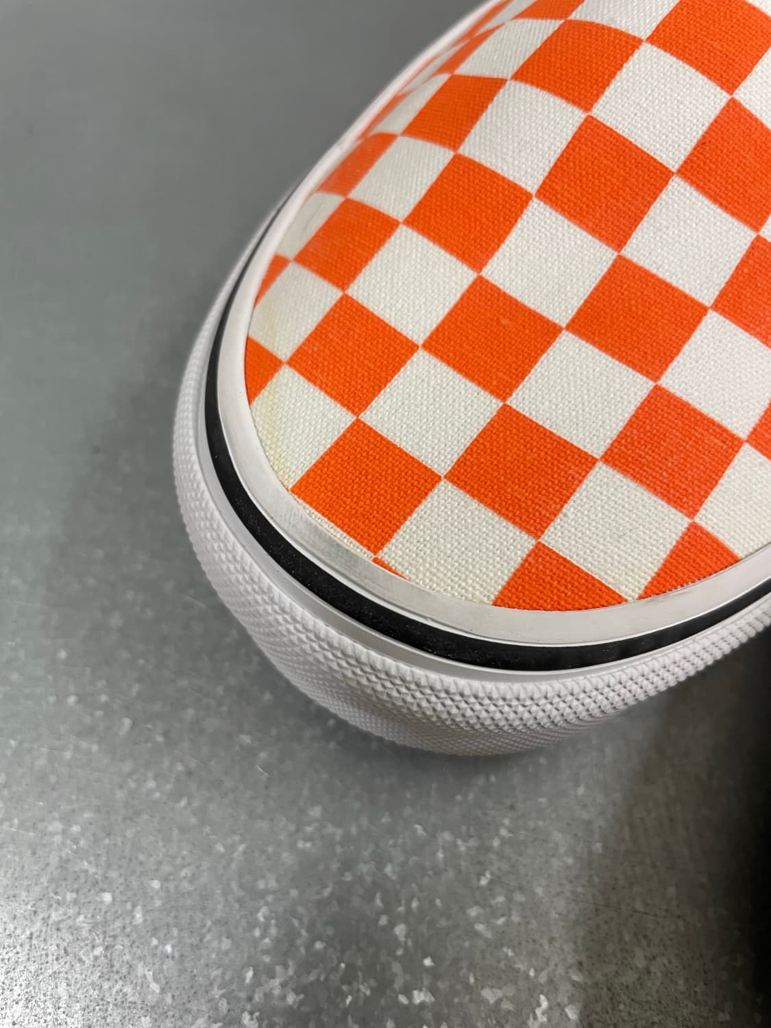 반스 체커보드 슬립온 오렌지 300 상품이미지7