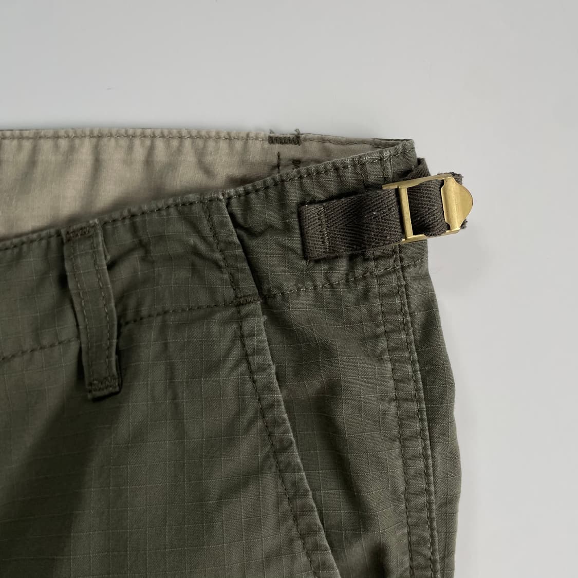Carhartt 칼하트 카키 레귤러 카고 팬츠 상품이미지4