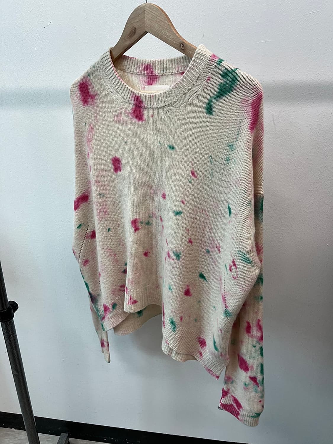 여) 쟈딕앤볼테르 나염 캐시미어 니트  상품이미지1