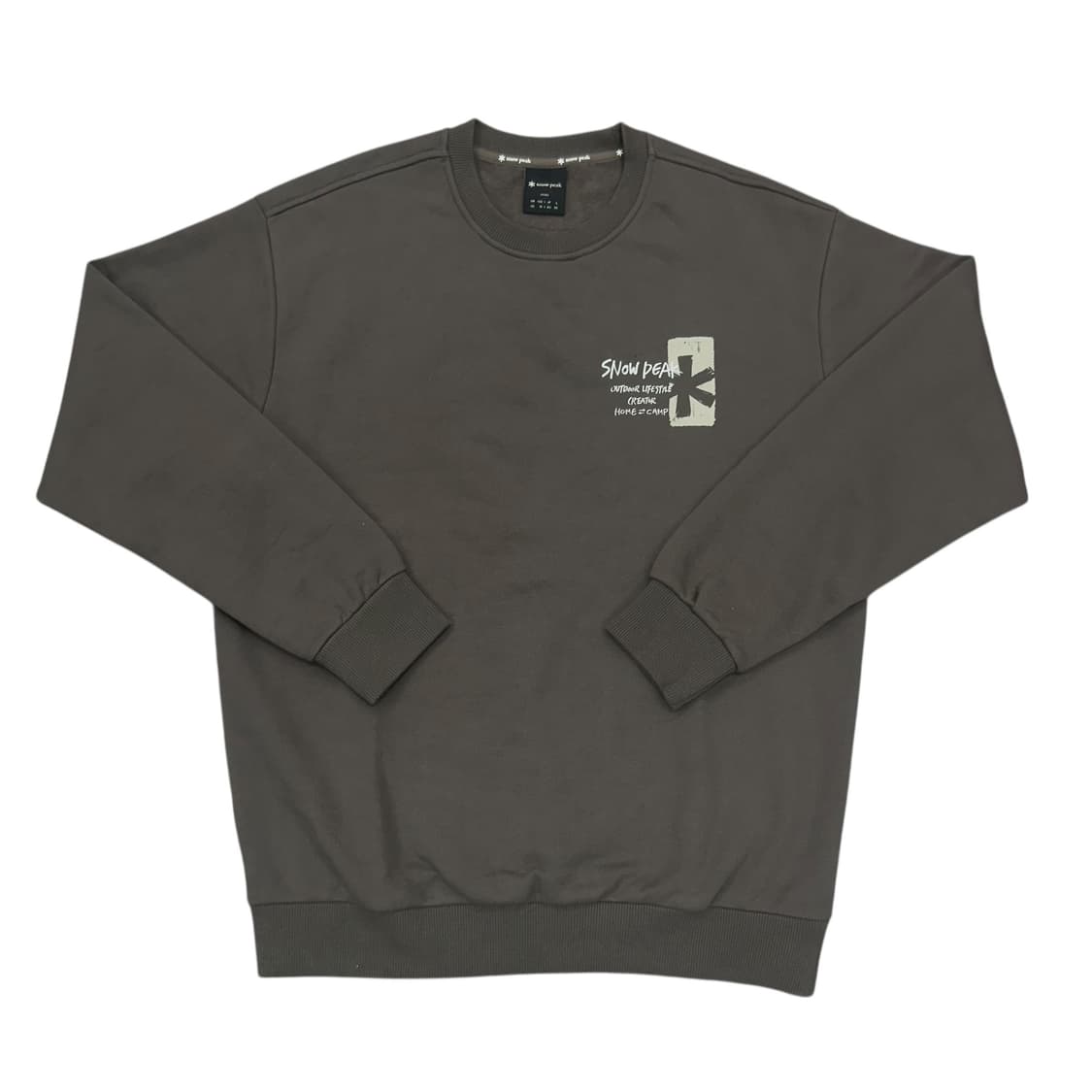 스노우피크 맨투맨 상품이미지1