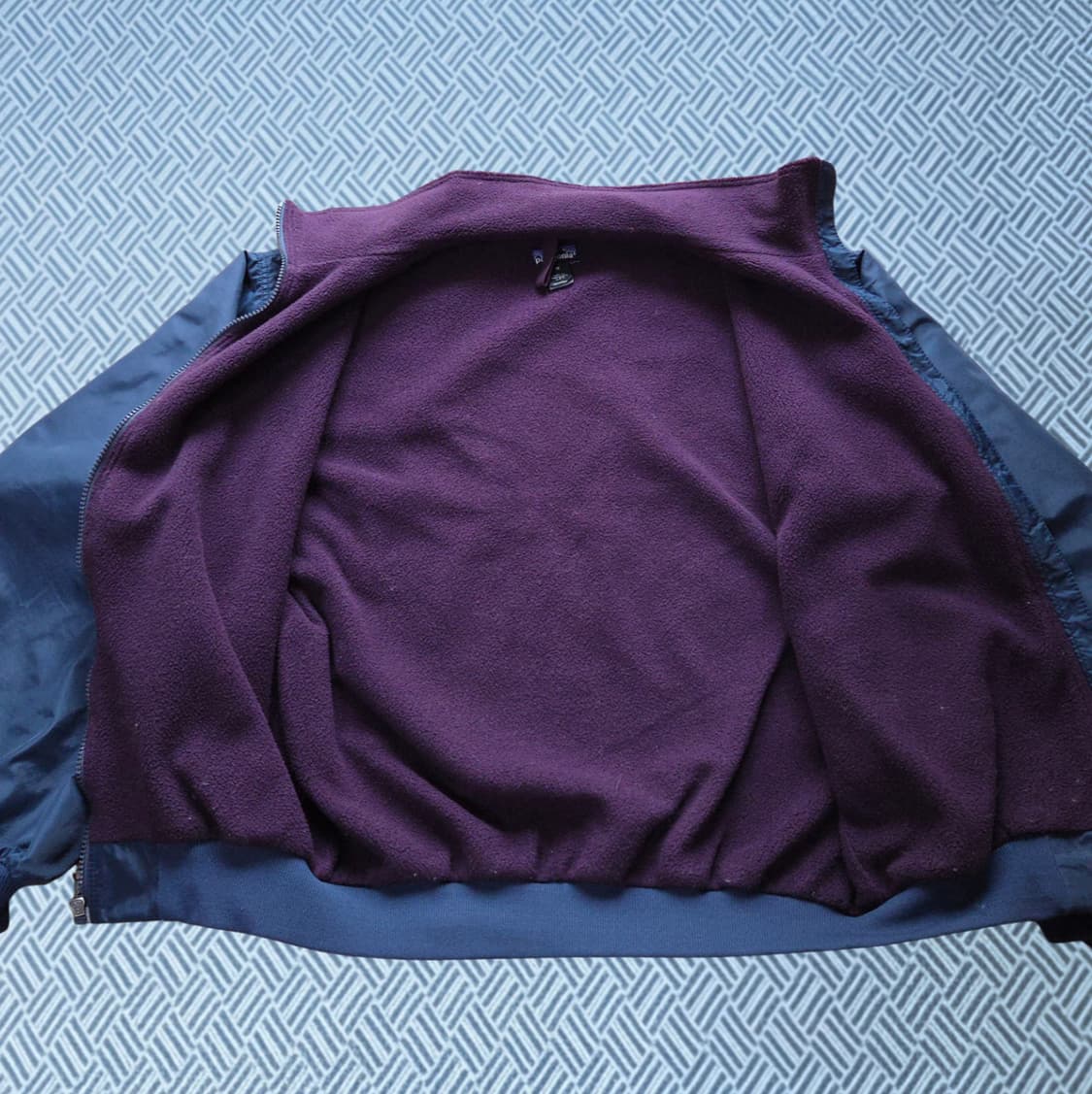 (M)파타고니아 Usa 블루그레이 나일론 쉘 봄버 자켓 상품이미지4