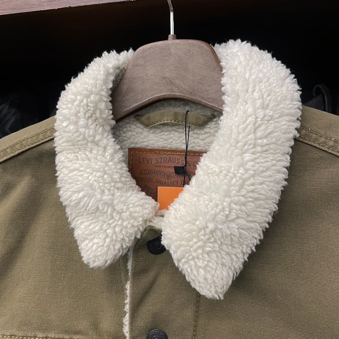 리바이스 프리미엄 타입2 쉐르파 데님 트러커 자켓 상품이미지3