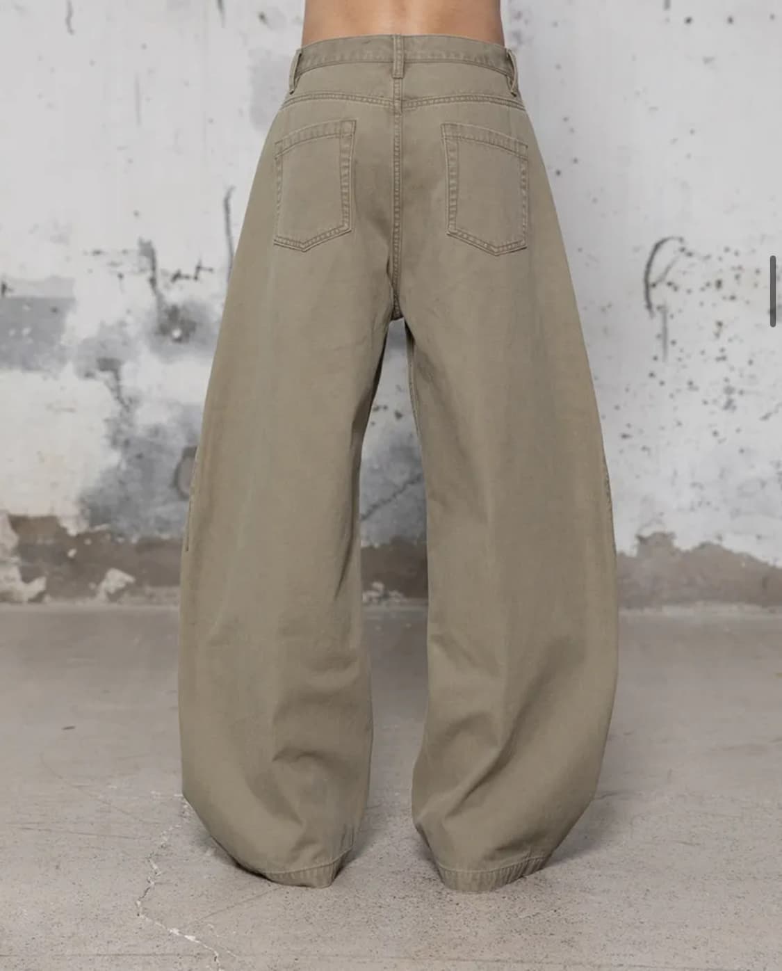 비긴202 루보 트위스트 팬츠 [토프 베이지] 상품이미지2