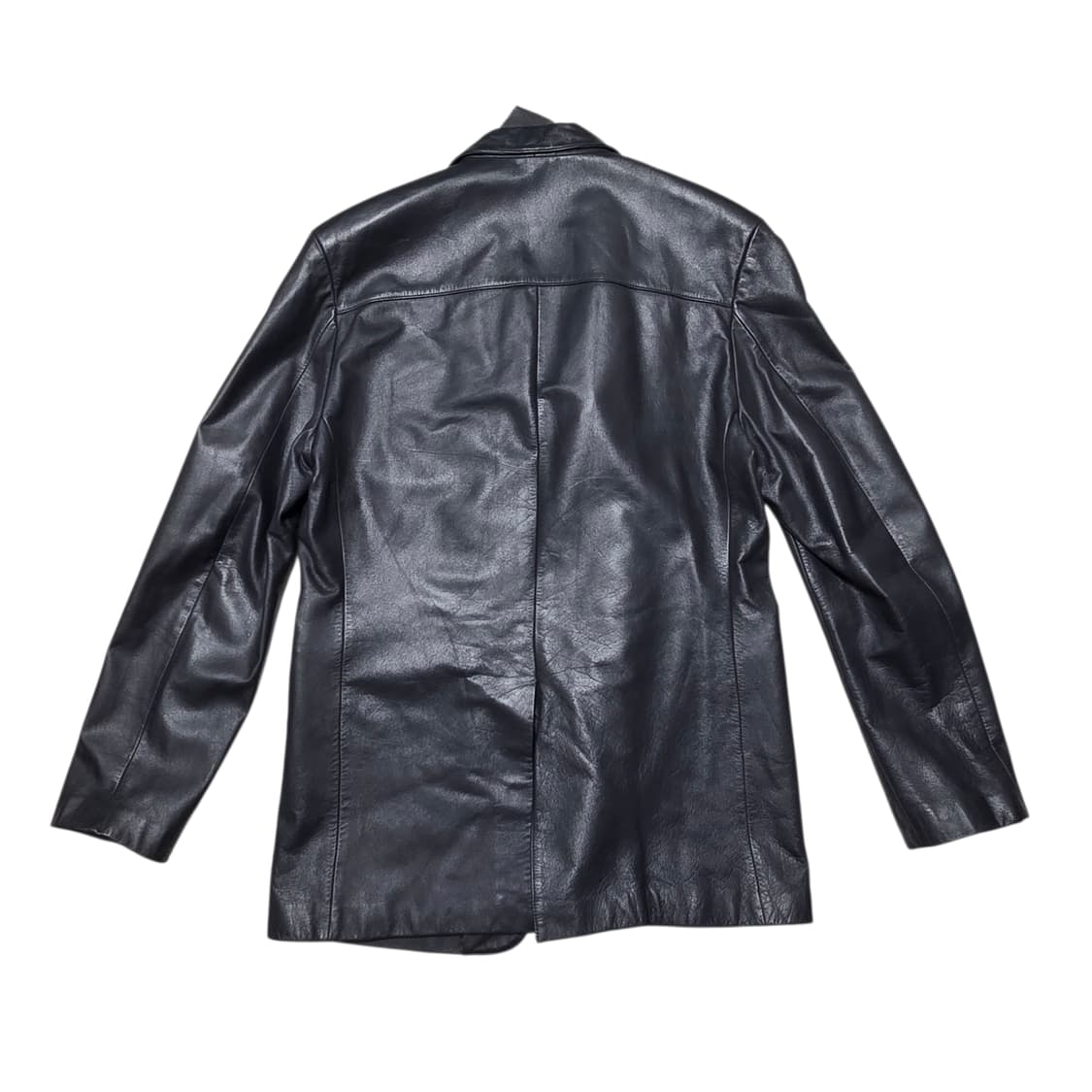 Vintage 빈티지 리얼 소가죽 레더 블레이저 자켓 상품이미지3