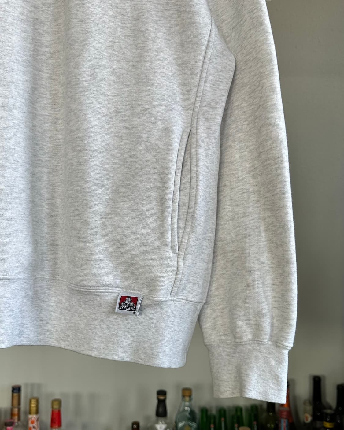 [L]벤 데이비스 BEN DAVIS 하프집업 맨투맨 상품이미지6