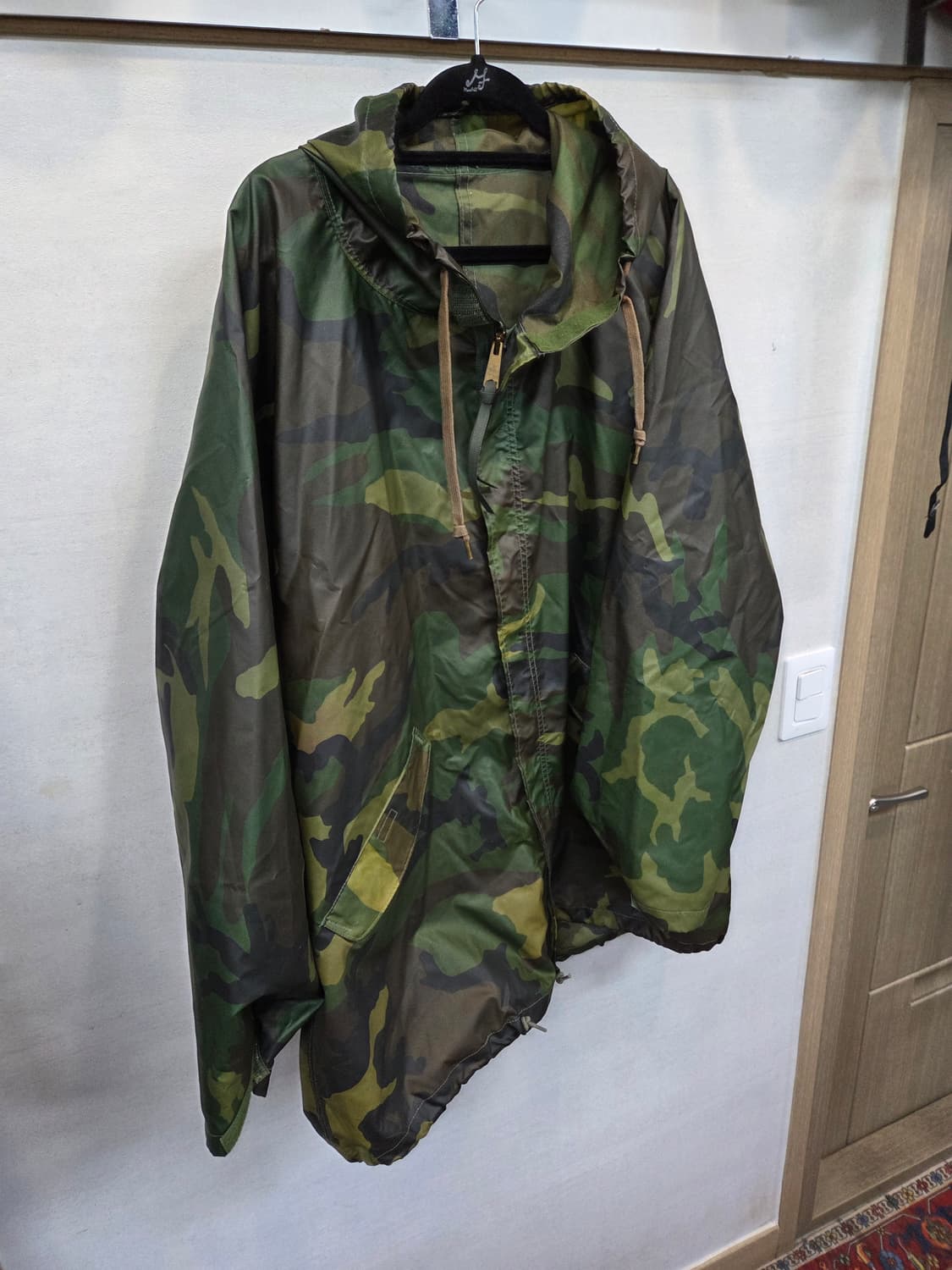 밀리터리 카모 우의 레인자켓 xl xxl 상품이미지7