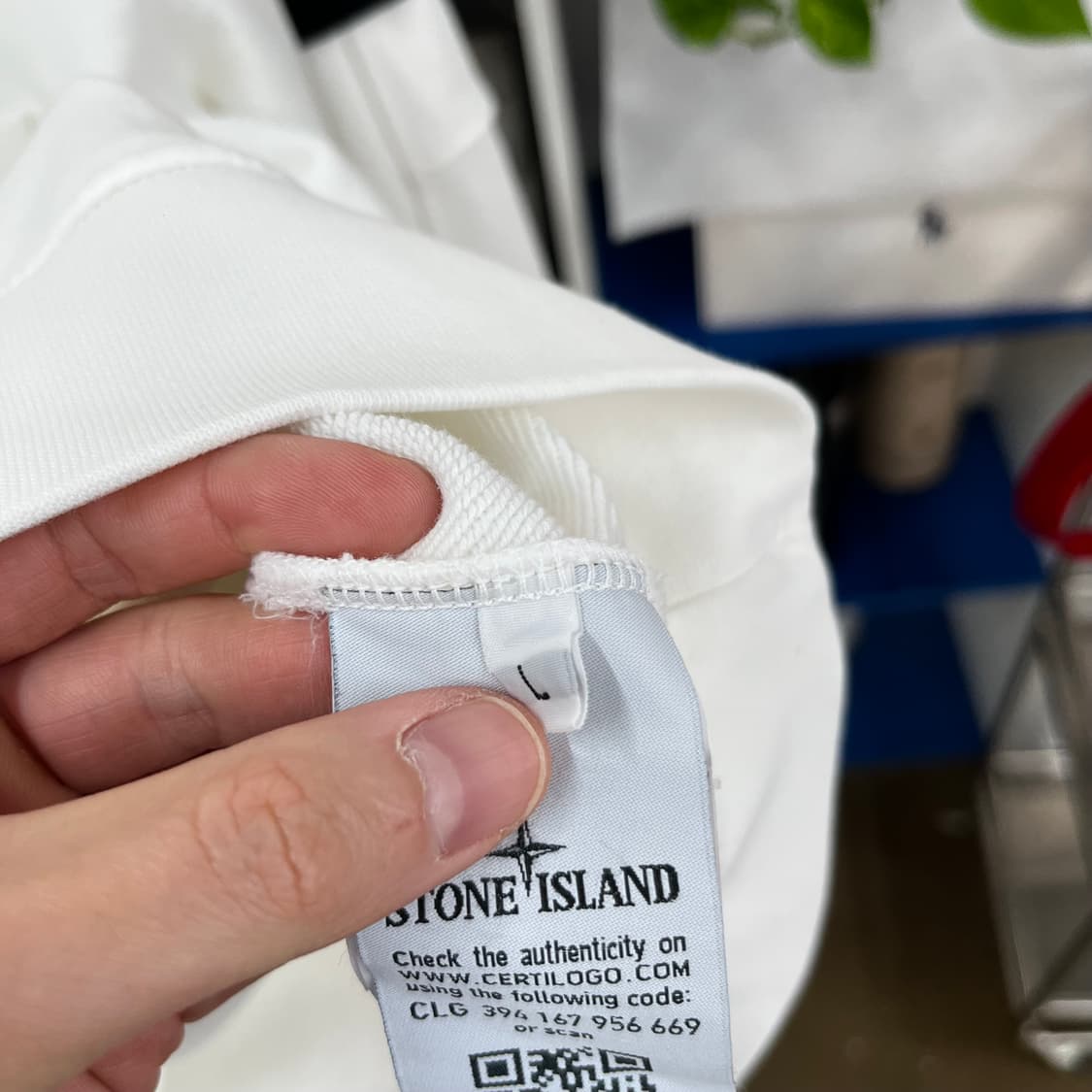 스톤아일랜드 포켓 맨투맨 L 상품이미지4