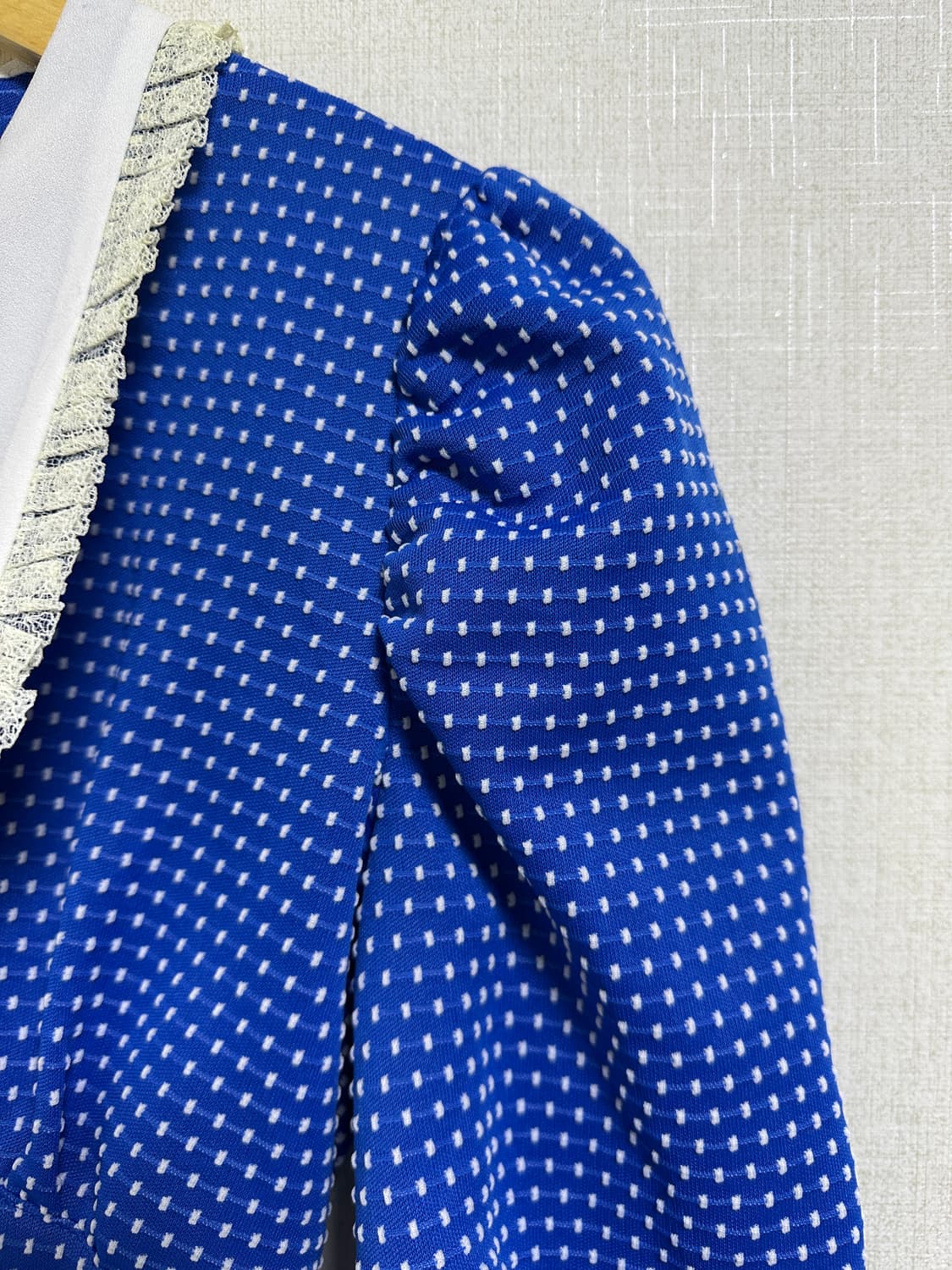 레이스카라 도트 원피스 상품이미지3