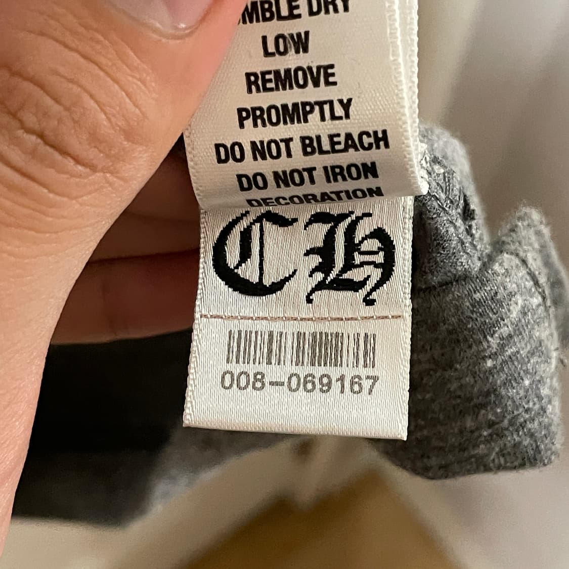 빈티지 Chrome Hearts 세메터리 티셔츠 상품이미지5