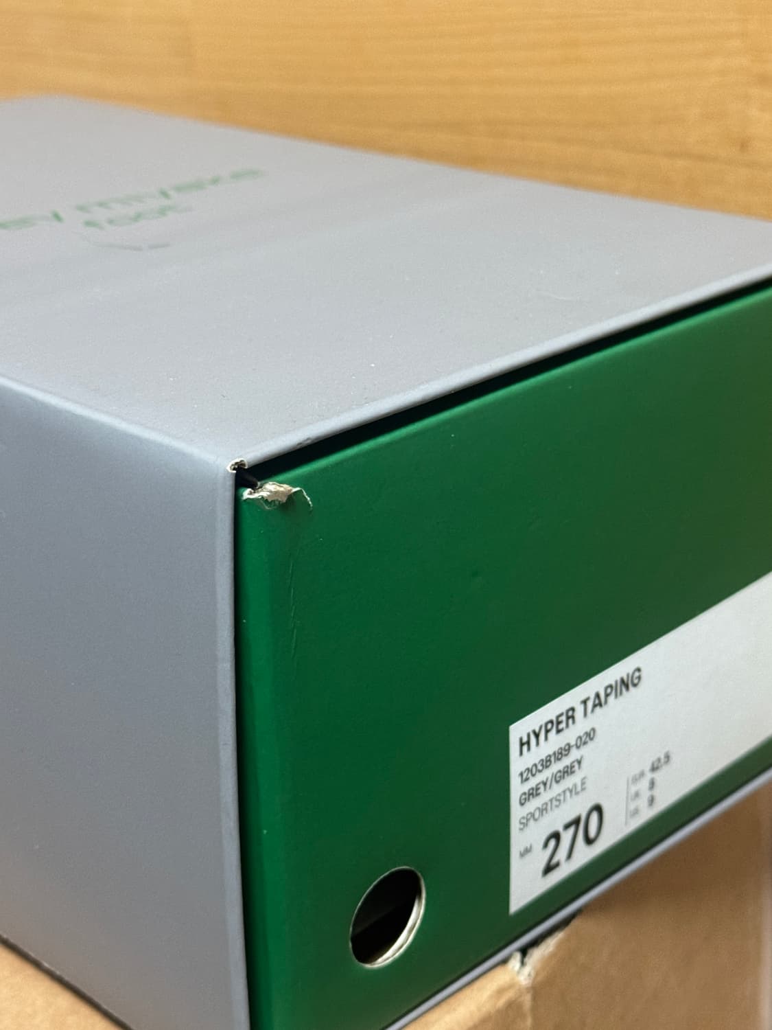 [270] 이세이미야케 풋 아식스 하이퍼 테이핑 그레이 상품이미지2