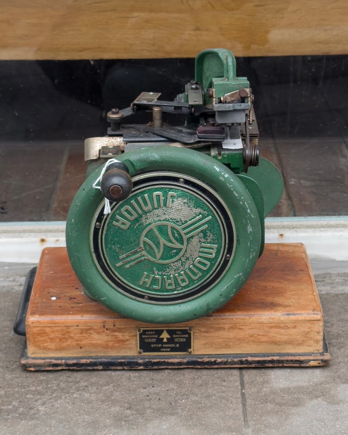 빈티지 소품 1940년 Monarch 티켓 머신 상품이미지3