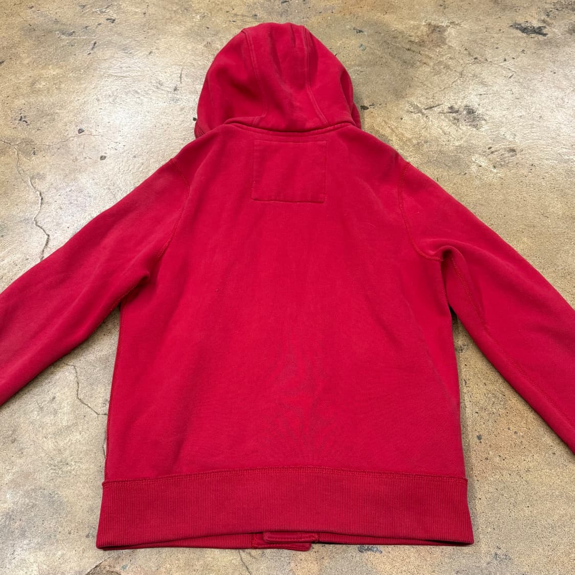 아베크롬비 레드 단추 후드집업  상품이미지4