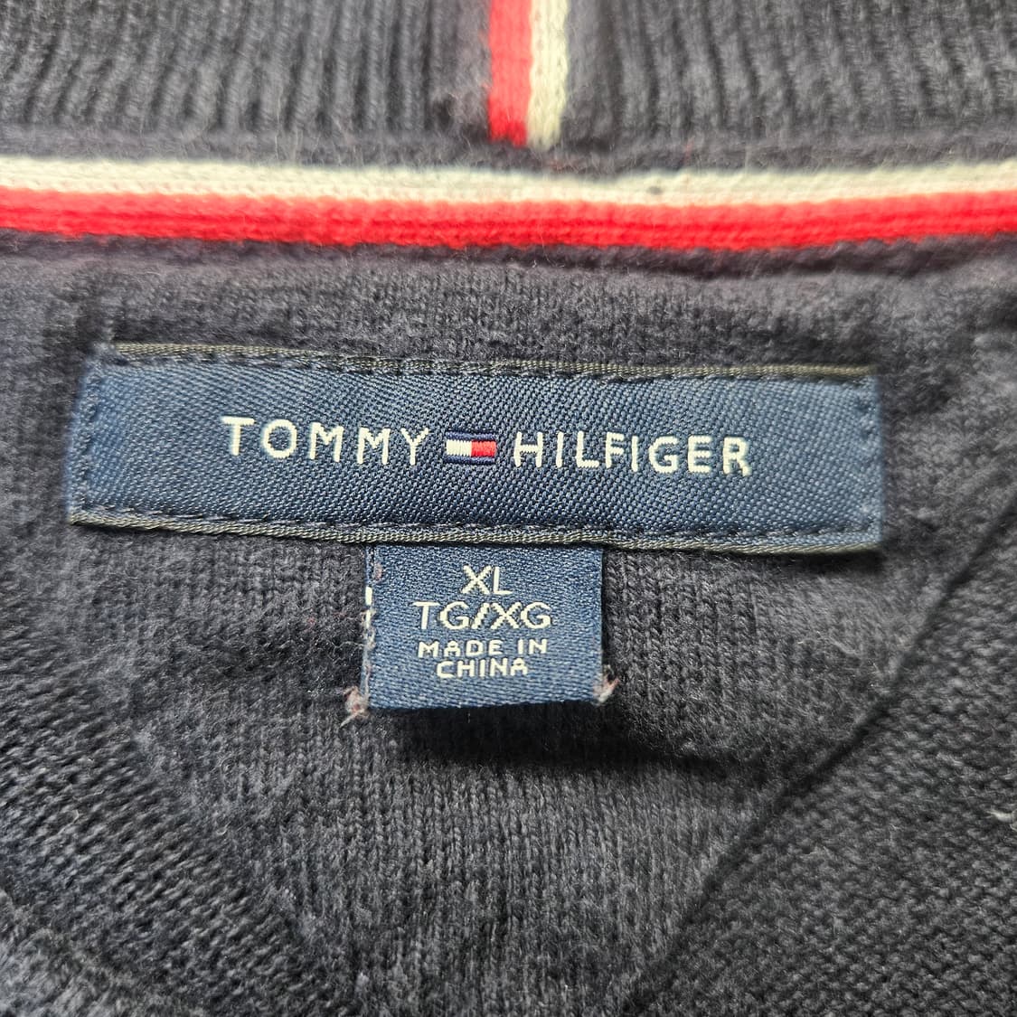 XL 타미힐피거 로고 스웨터 0325Y 상품이미지3