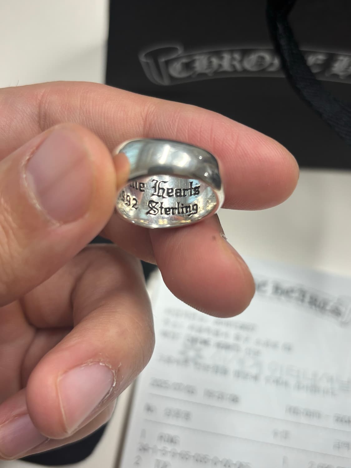 크롬하츠 플로랄크로스링 us7 상품이미지4