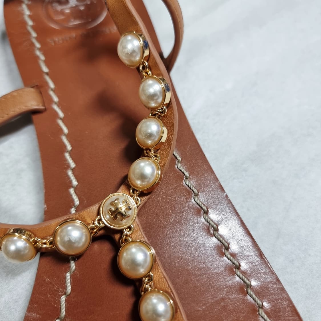 토리버치 Tory Burch 진주스트랩 샌들 (250mm/8M) 상품이미지2