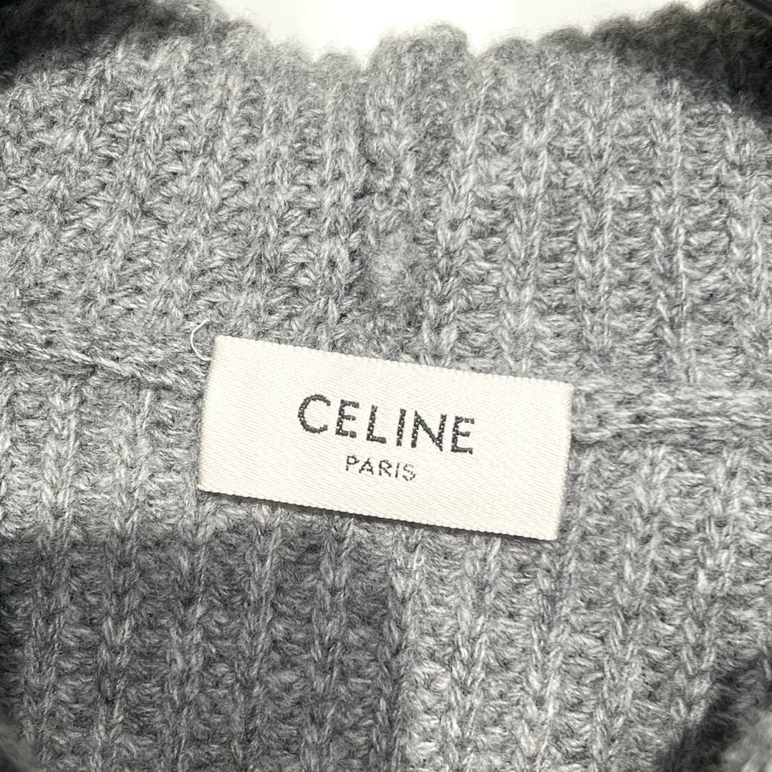 [정품] 셀린느 니트 후드 그레이 신형 (사이즈-EU S) 상품이미지3
