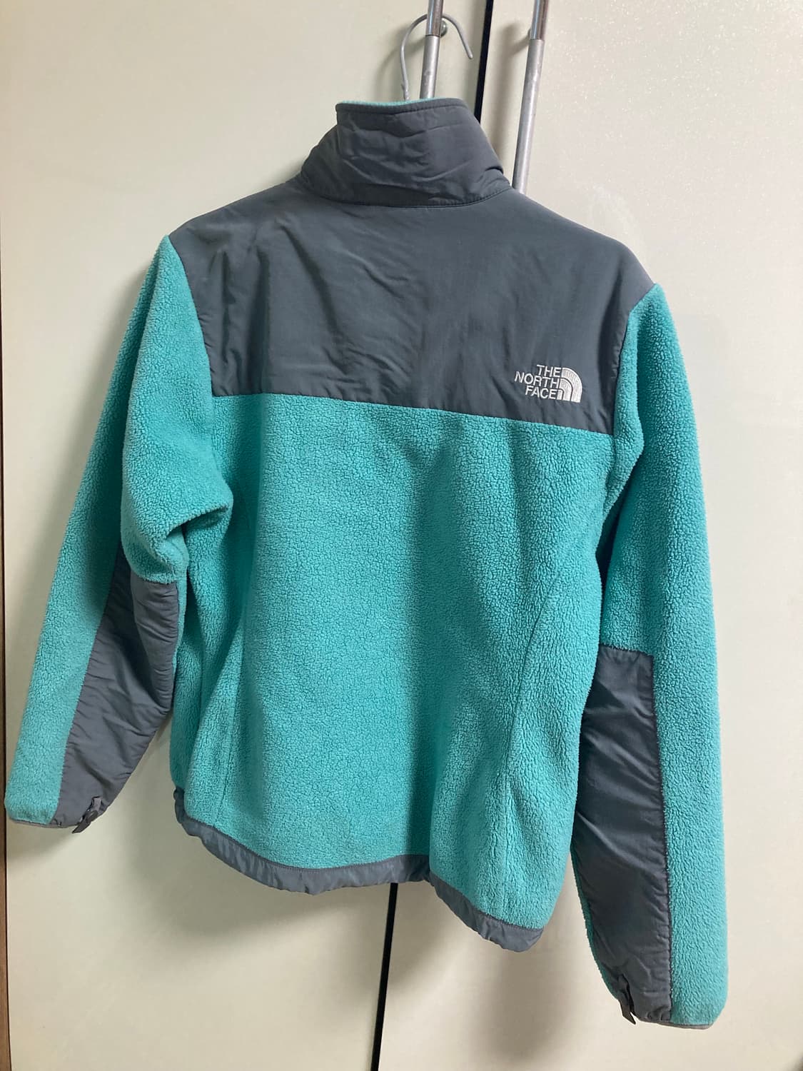 일본 빈티지 노스페이스 후리스 민트색 상품이미지3