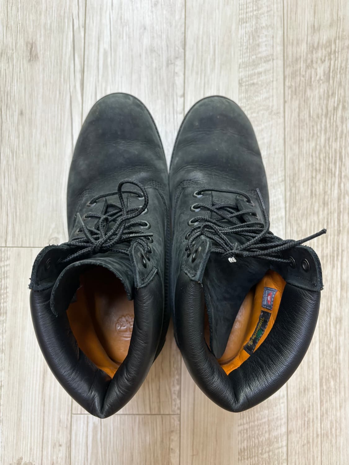 팀버랜드 프리미엄 6인치 워커 부츠 블랙 280 상품이미지4