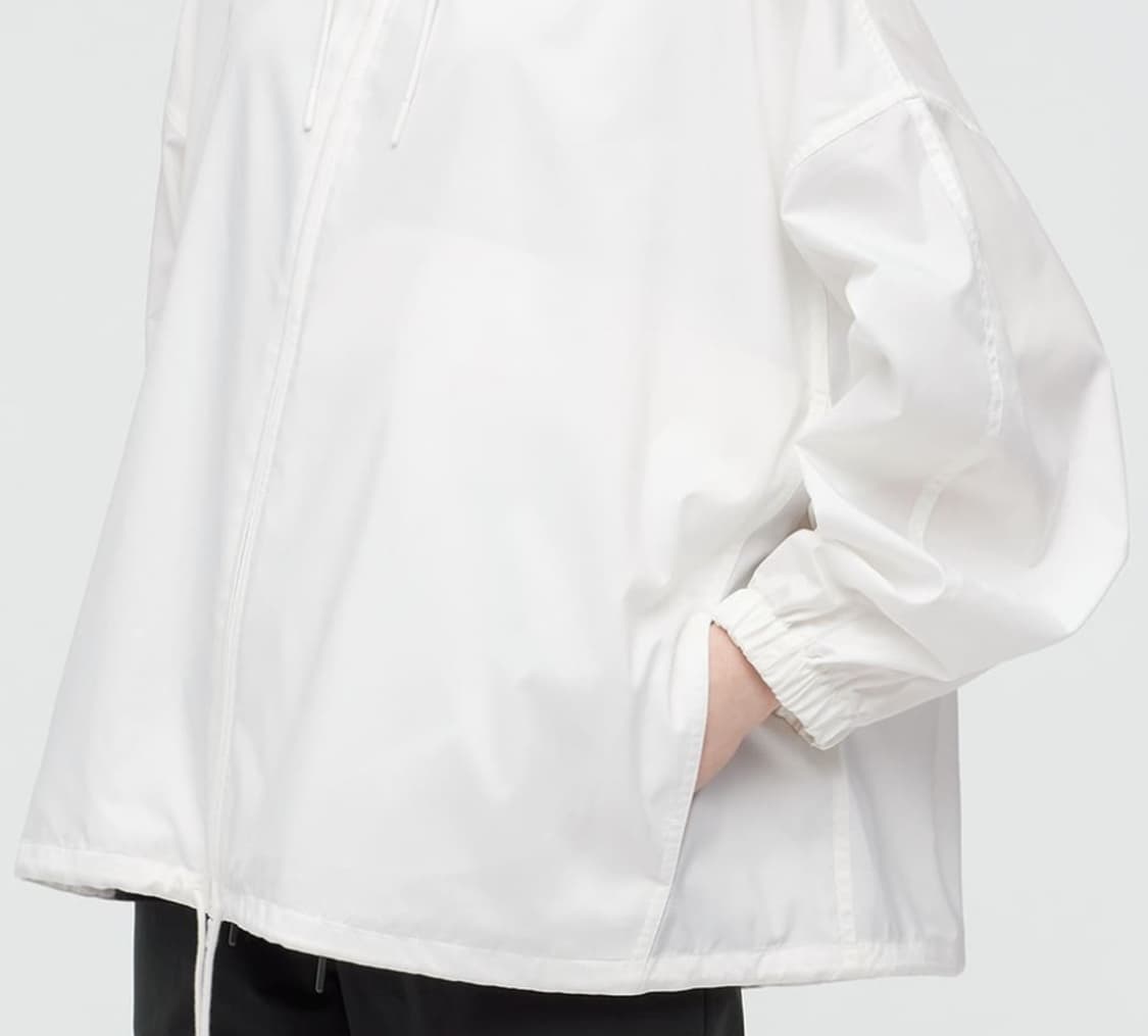 띠어리 유니클로 오버핏 바람막이 XL  상품이미지3