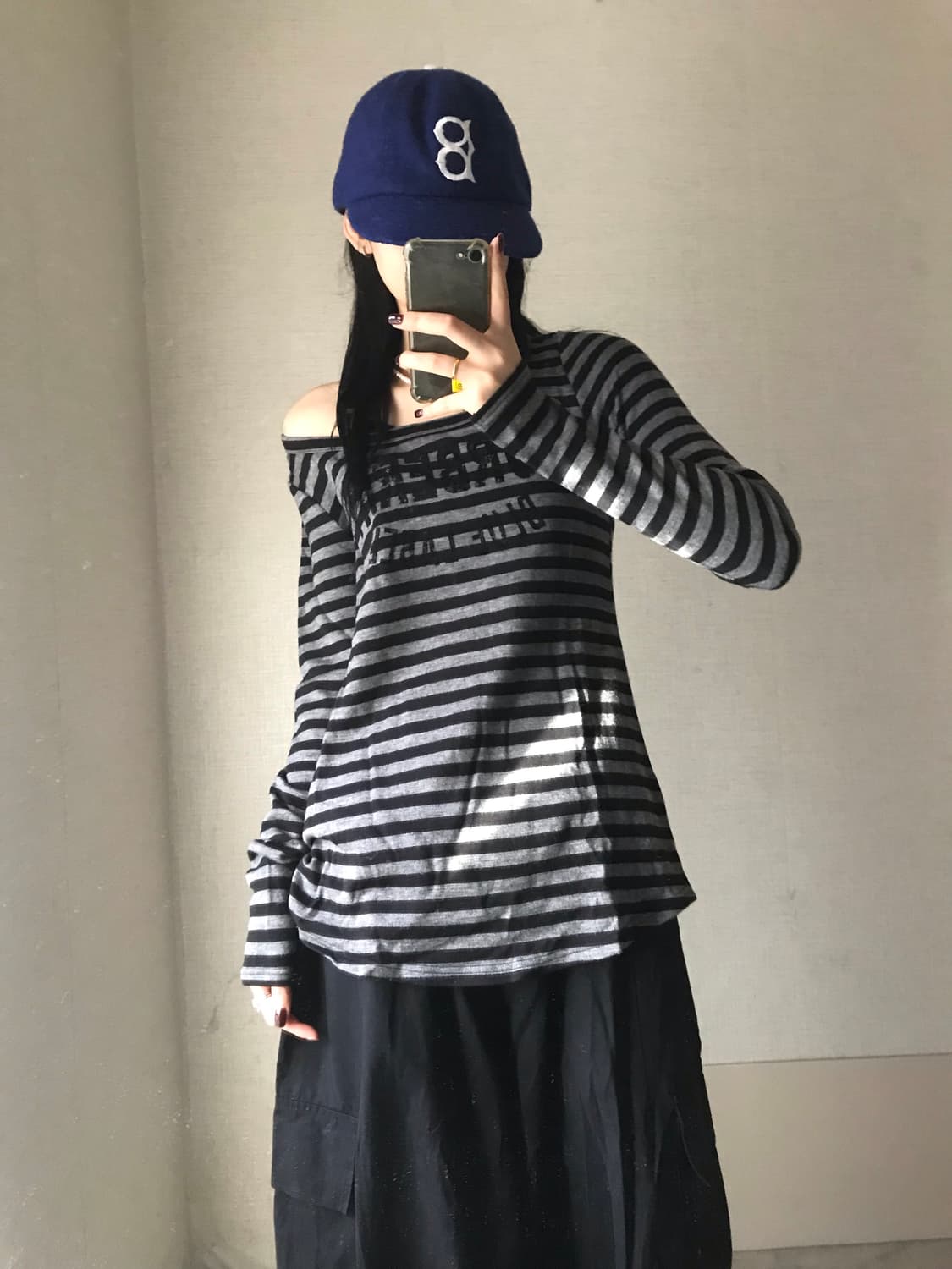 버버리 블루라벨 스트라이프 롱슬리브 상품이미지6