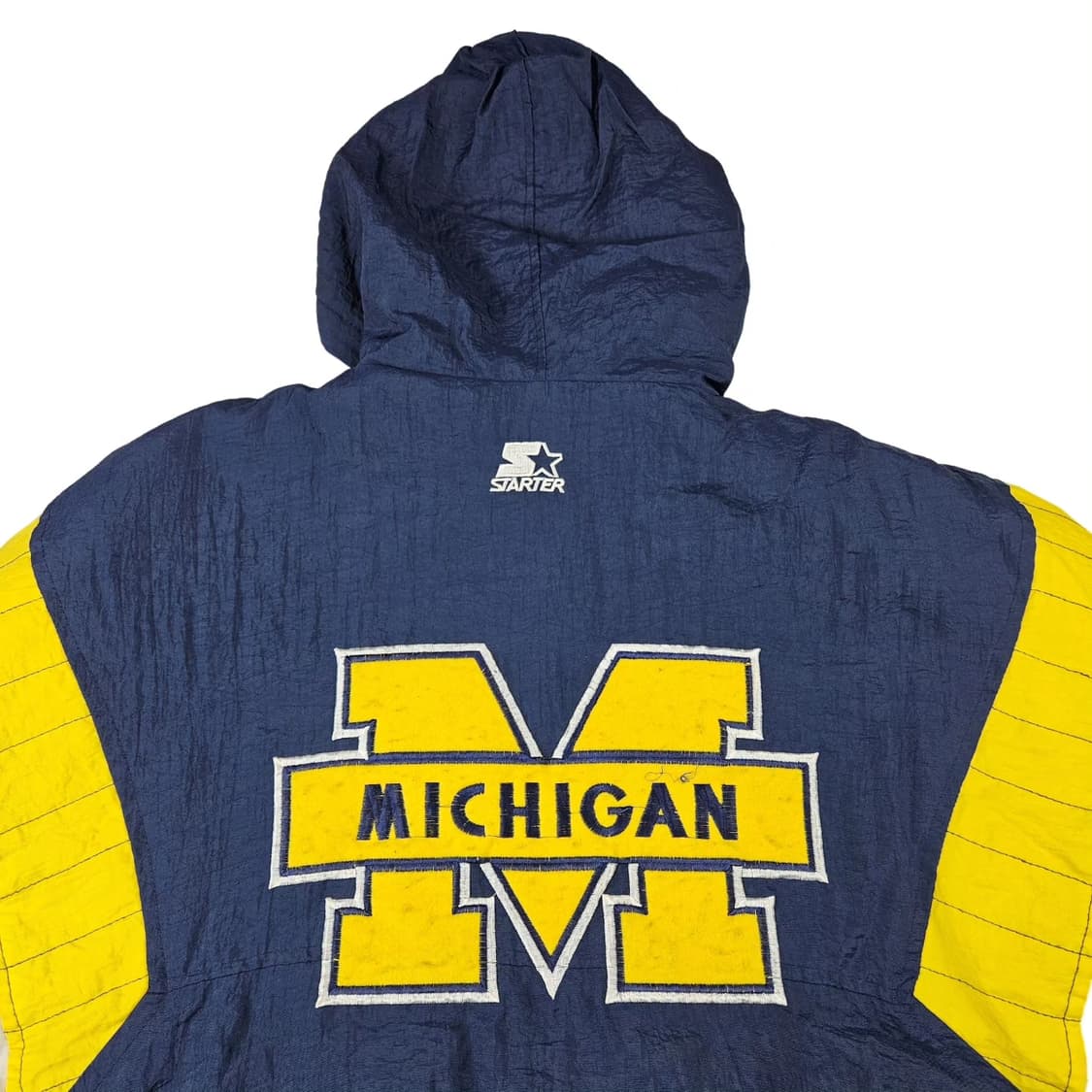 90s 스타터 미시건 아노락 올드스쿨 자켓 XL 상품이미지4