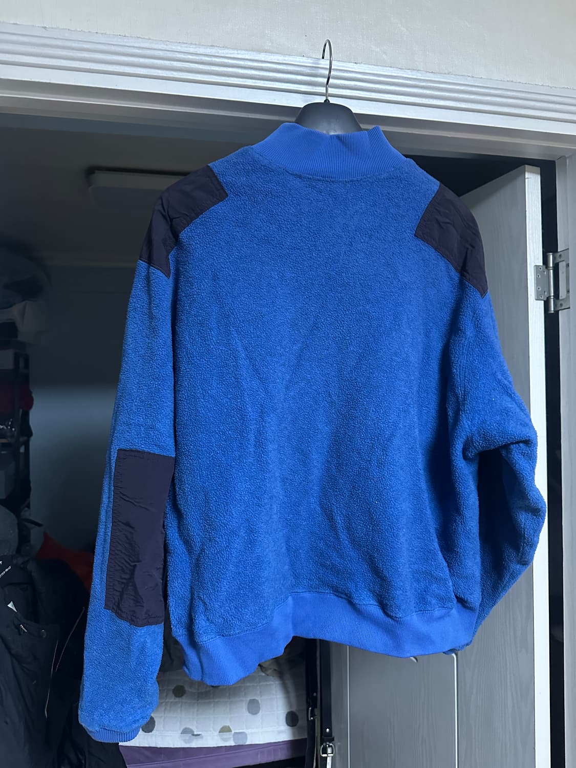 [XXL] 빈티지 폴라텍 플리스 반집업 블루 상품이미지2