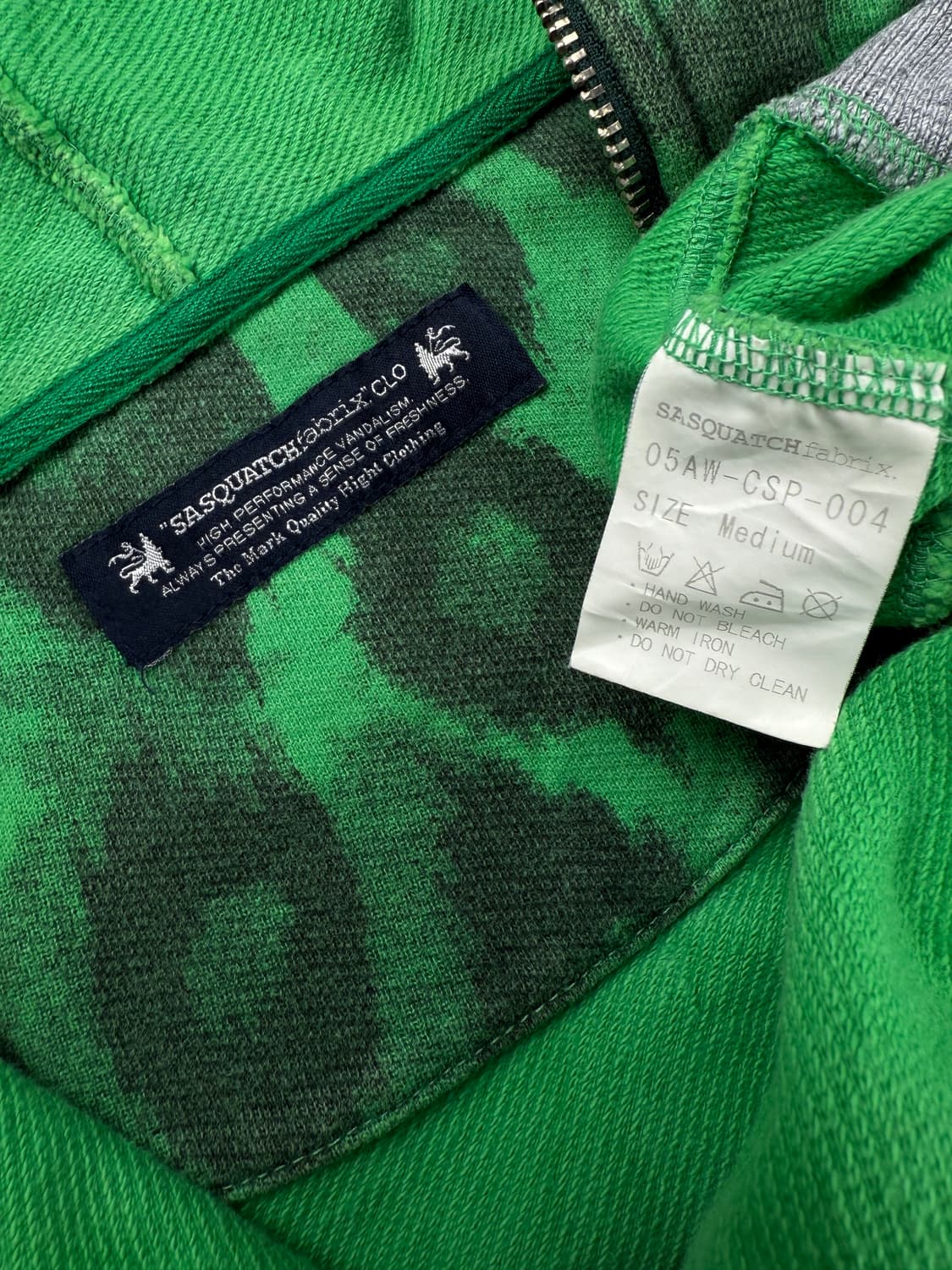 sasquatchfabrix 레오파드 풀 후드집업 상품이미지6