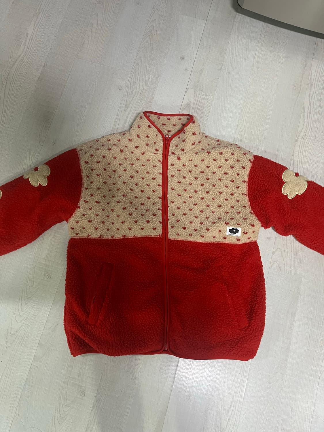 데이지 신드롬 양털 후리스 자켓 상품이미지1