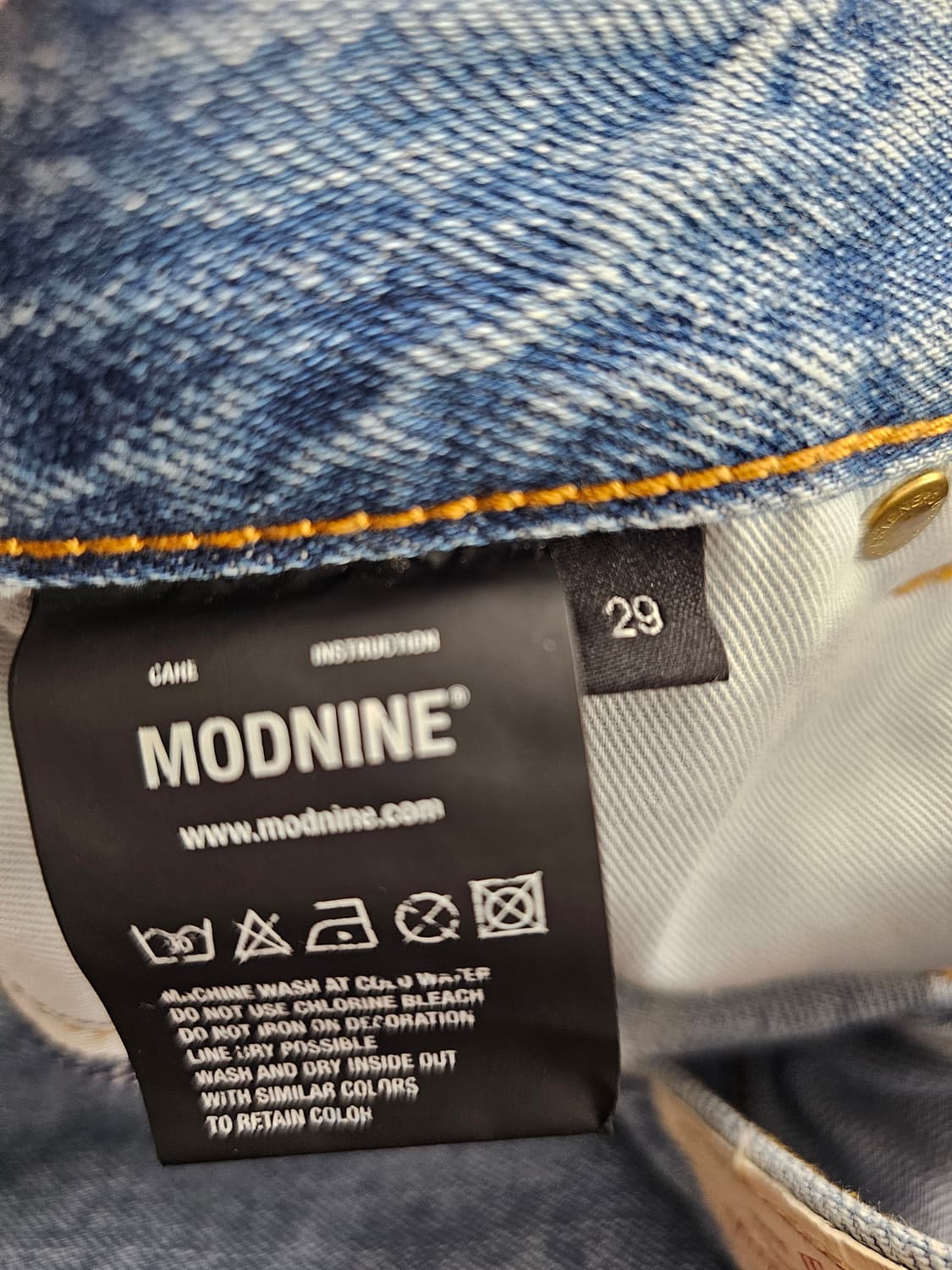 모드나인 남성 데님 상품이미지5