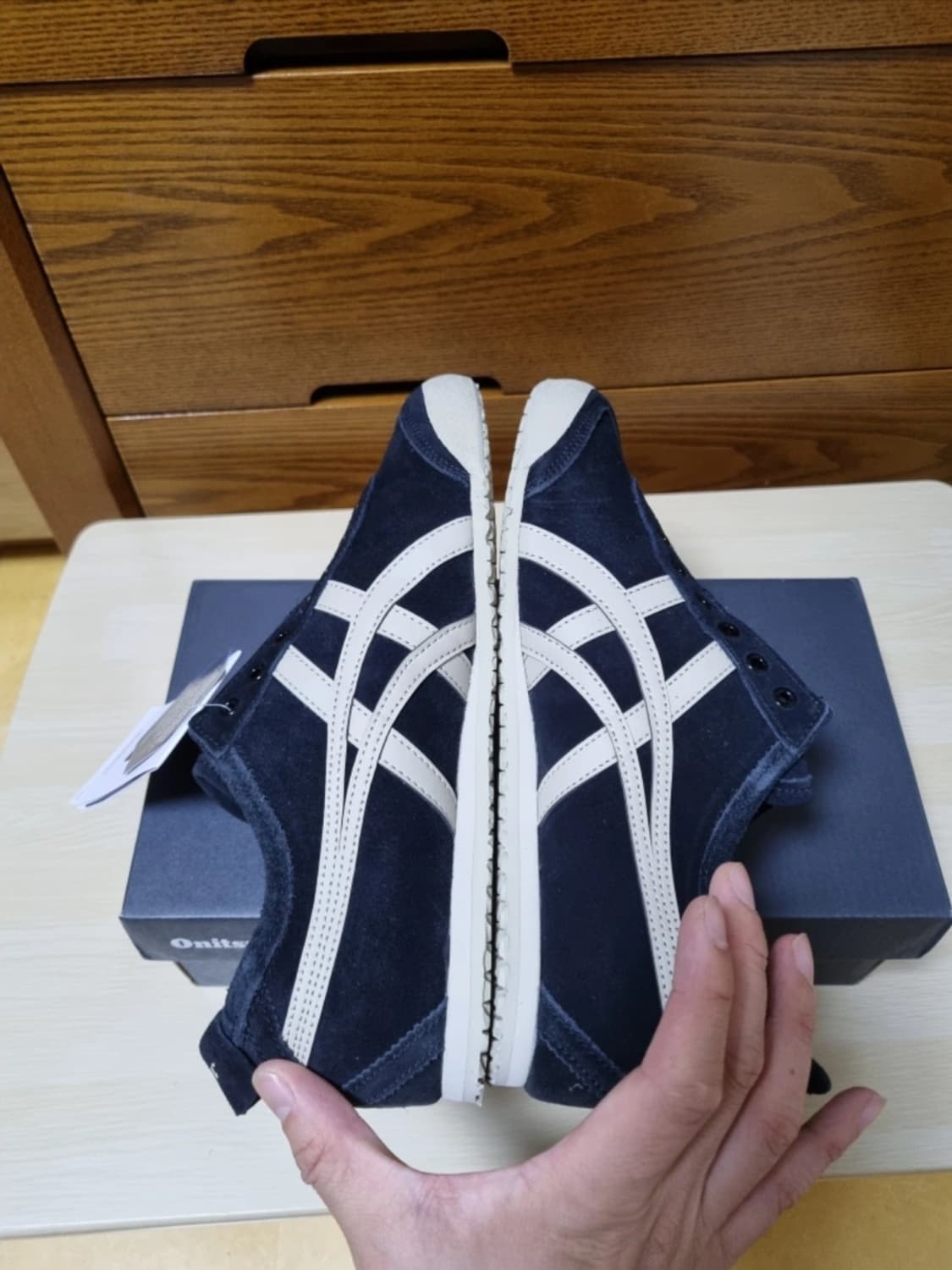 오니츠카타이거 멕시코66 스웨이드 슬립온 상품이미지2