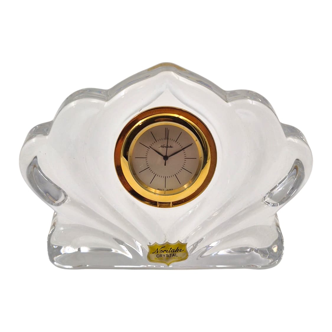 80s 노리다케 크리스탈 조개 탁상시계 상품이미지2