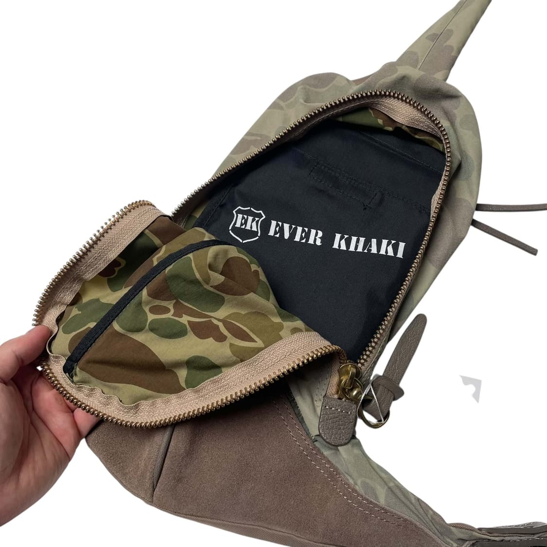 ever khaki 카모 패턴 슬링 상품이미지7