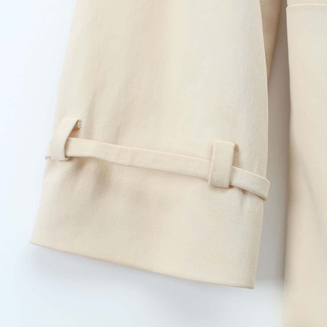 휴고보스 Boss 베이지 아이보리 스트랩 트렌치 코트 자켓 상품이미지2