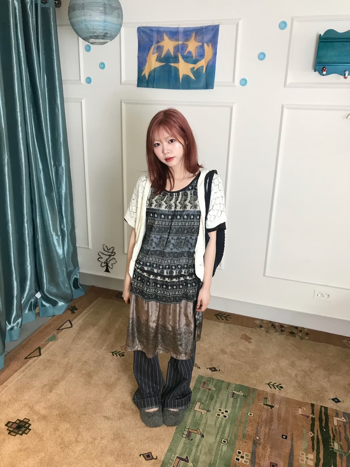 여름 밤 소녀 무드𖧧 랩 스커트로  색다른 분위기••🌖 상품이미지2