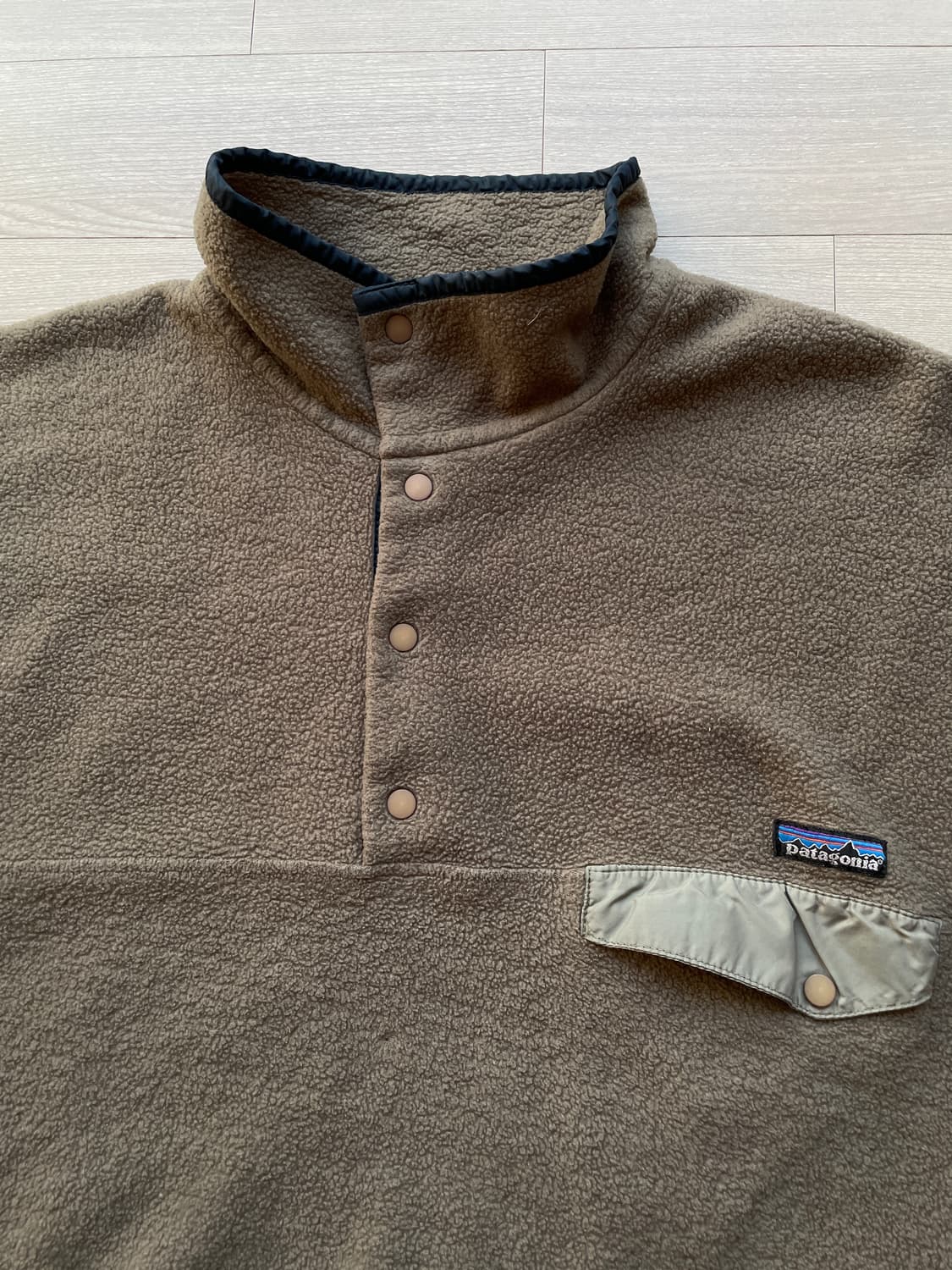 90s 파타고니아 신칠라 브라운 탄 rare 빈티지 상품이미지4