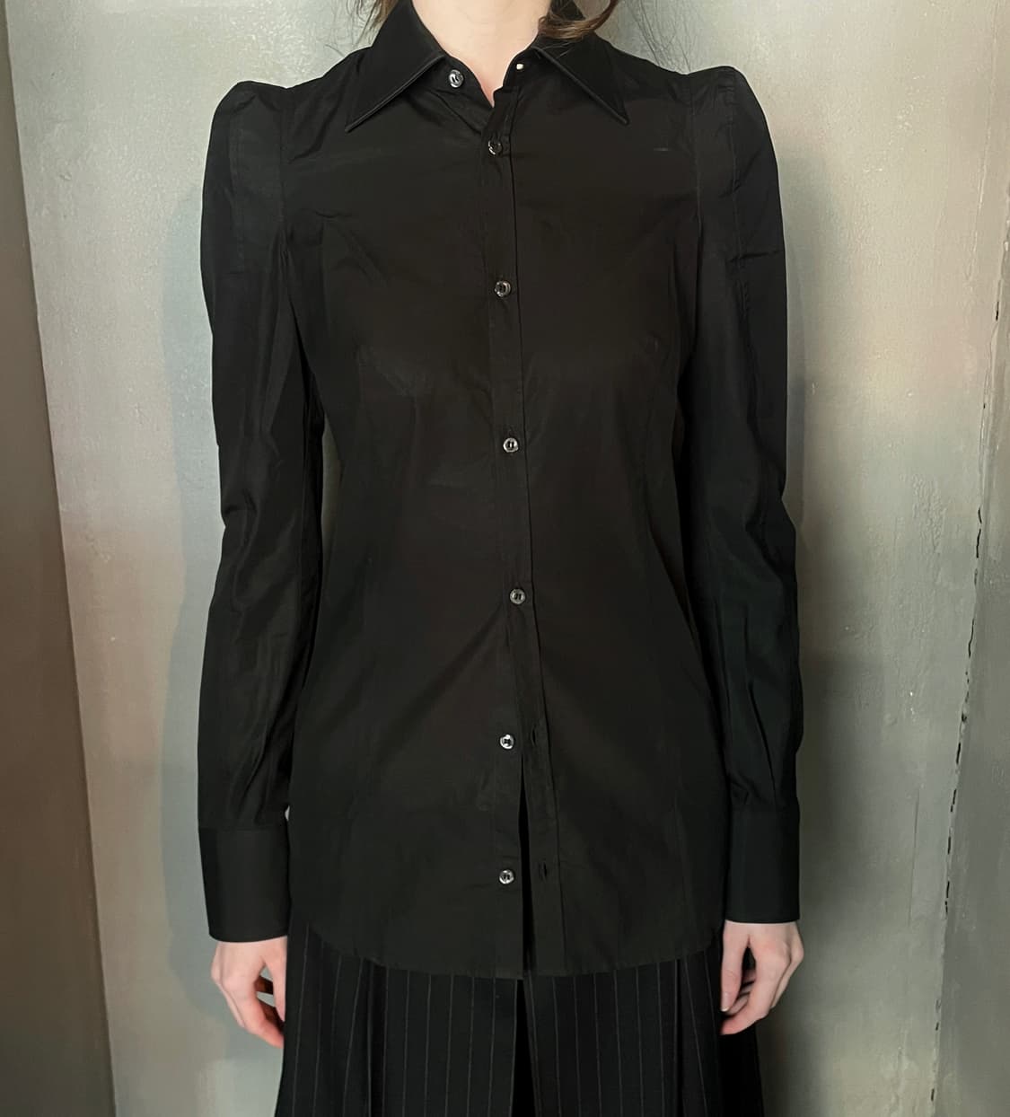 디스퀘어드 퍼프 숄더 셔츠 상품이미지1