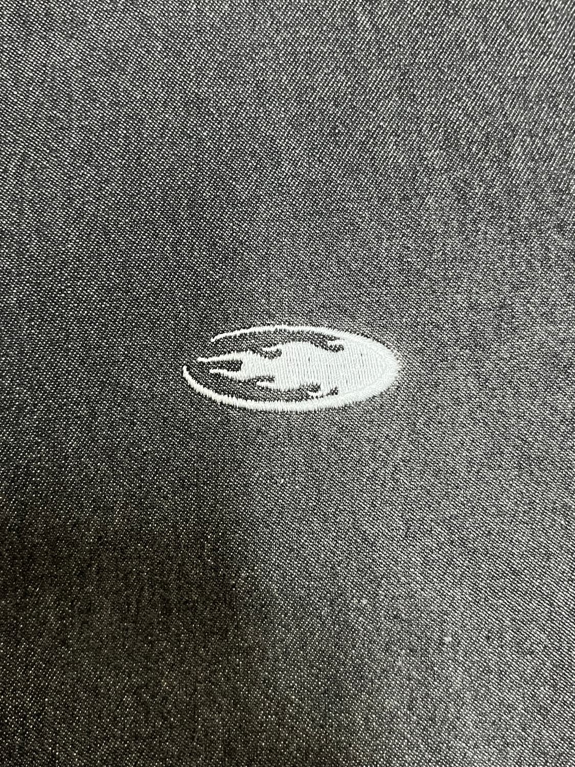 WKNDRS RACING DENIM SHIRT (BLACK) M 상품이미지5