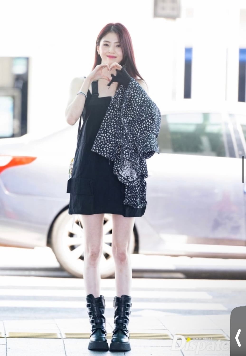 한소희 착용 찰스앤키스 코르도바 버클 플랫폼 부츠 230 상품이미지2