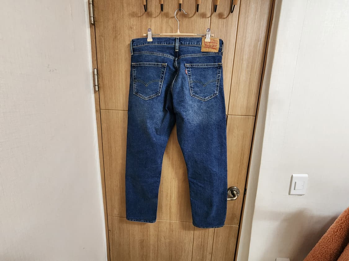 (34)리바이스 502 테이퍼드 웜진 데님 팬츠 상품이미지3