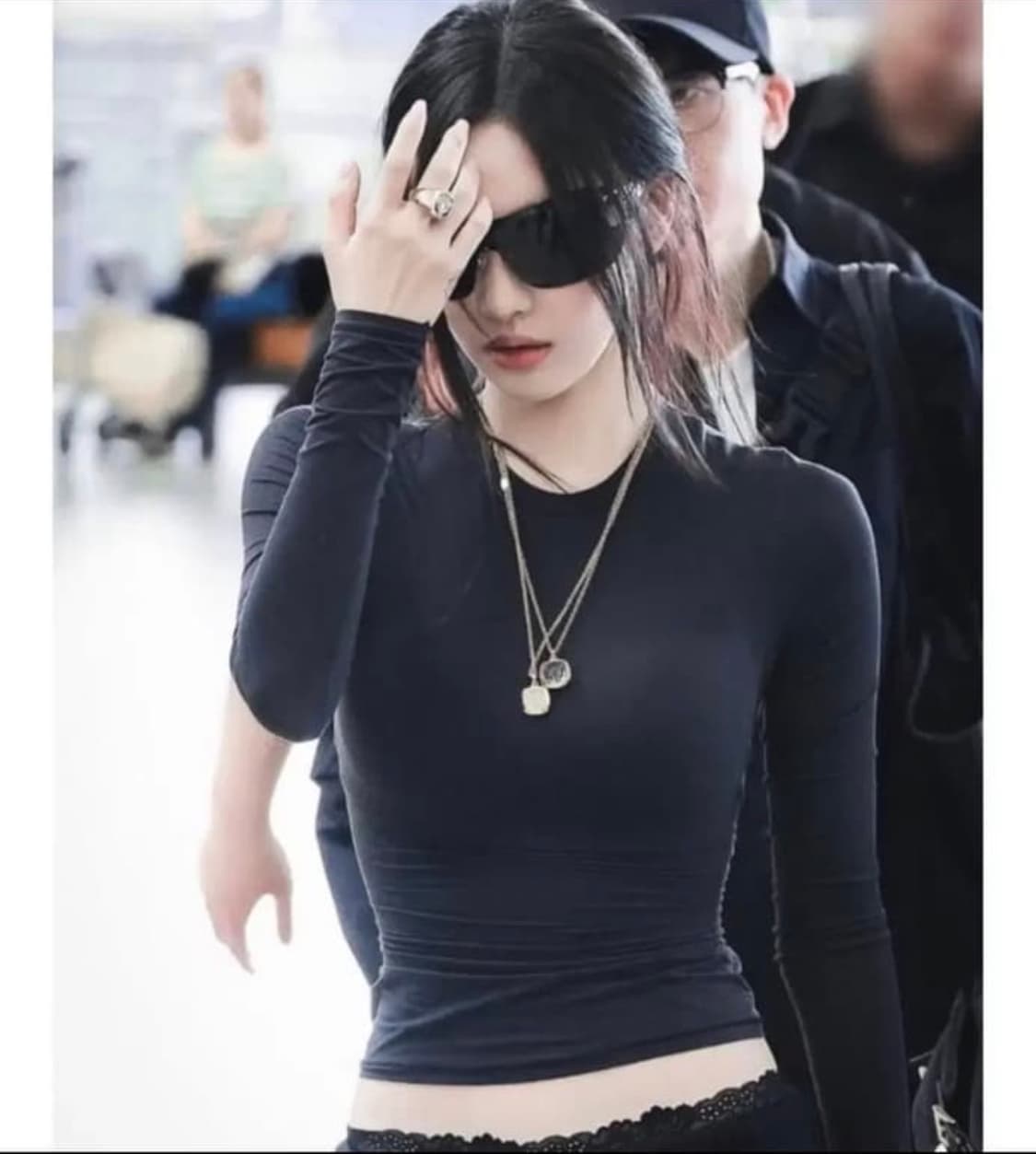 스킴스 닝닝 롱슬리브 탑 (XS) 상품이미지1