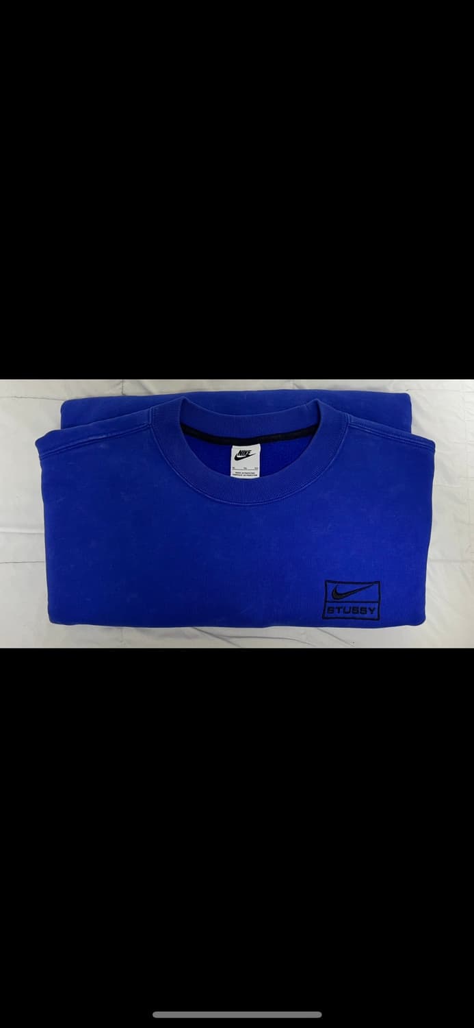 나이키 x 스투시 나투시 NRG 에시드 워시드 맨투맨 게임 로얄 XL 상품이미지5